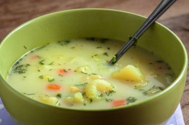 kase sebze çorbası.