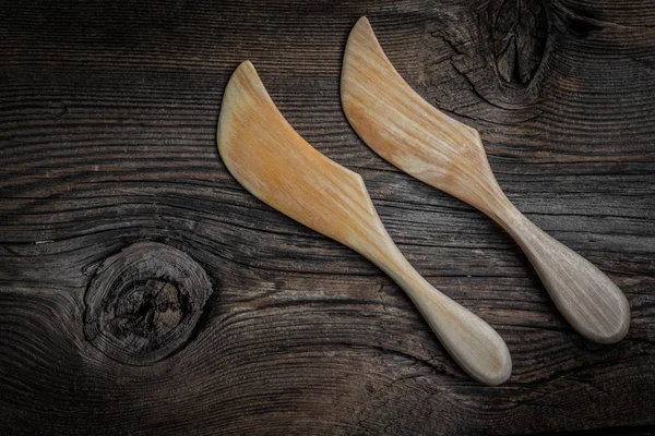 Wooden kitchen utensils — Stock Photo, Image