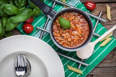 Akdeniz yemek hazırlama.