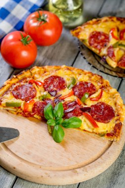 Lezzetli Pizza Pepperoni.