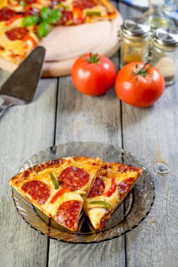 Lezzetli Pizza Pepperoni.