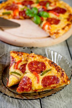 Lezzetli Pizza Pepperoni.