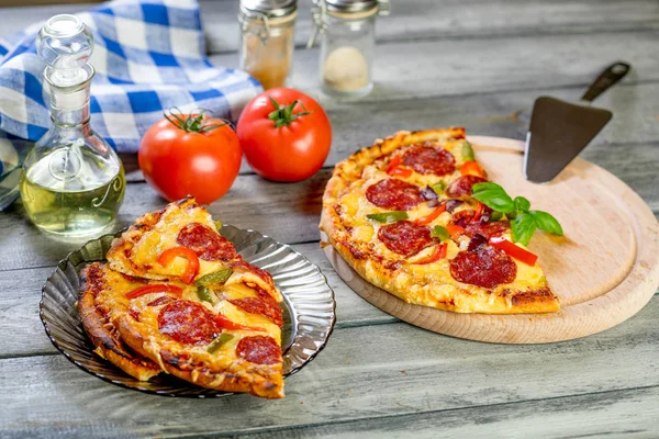 Lezzetli Pizza Pepperoni.