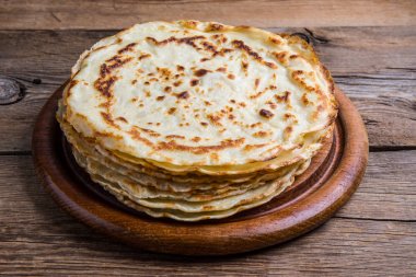 Maya krep yığını.