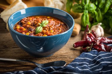 Meksika Chili con carne.