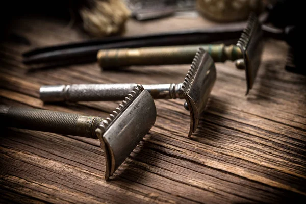 Herramientas de peluquería vintage . — Foto de Stock