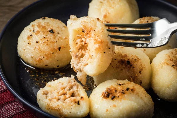 Albóndigas de patata con carne. — Foto de Stock