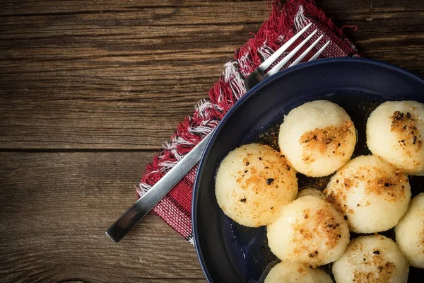 Etli patates köftesi..