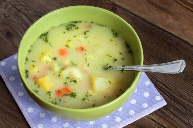 kase sebze çorbası.