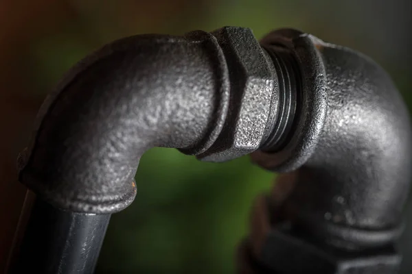 Detalle de tubos de acero . — Foto de Stock