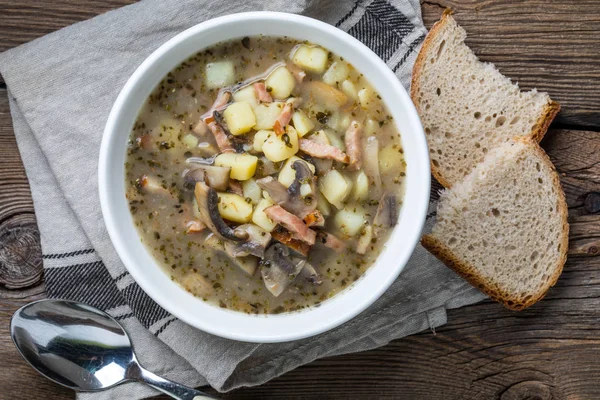 Sopa de centeno agria . —  Fotos de Stock