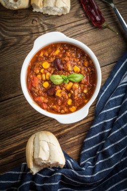 Meksika Chili con carne.