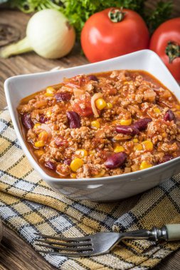 Kavanozda kırmızı biber..