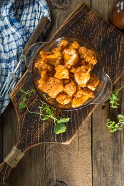 Bitkisel bir Marine karnabahar rozet.