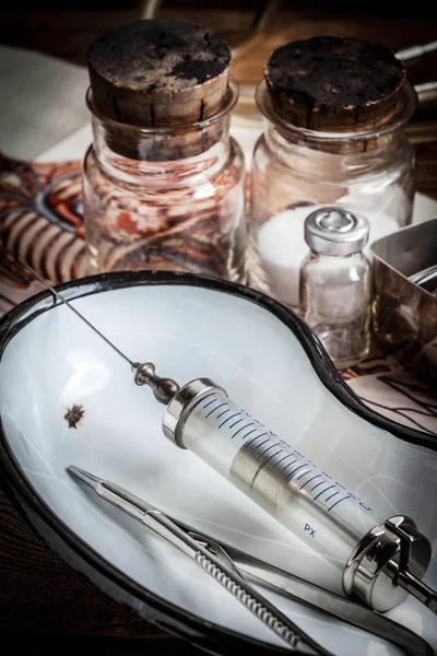 Old medical instruments. — Stock Photo, Image