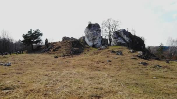 Jurahochland Woiwodschaft Schlesien Polen — Stockvideo