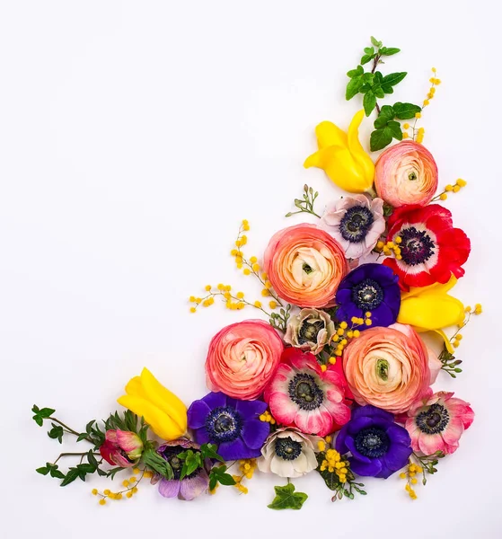 Εορταστική λουλούδια σύνθεση — Φωτογραφία Αρχείου