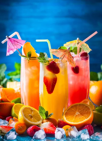 Bebidas de frutas de verano —  Fotos de Stock