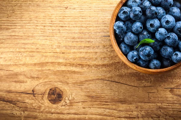 Fresh blueberry on table — Stock Photo, Image