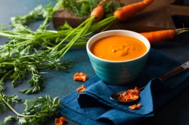 Baharatlı krema havuç çorbası
