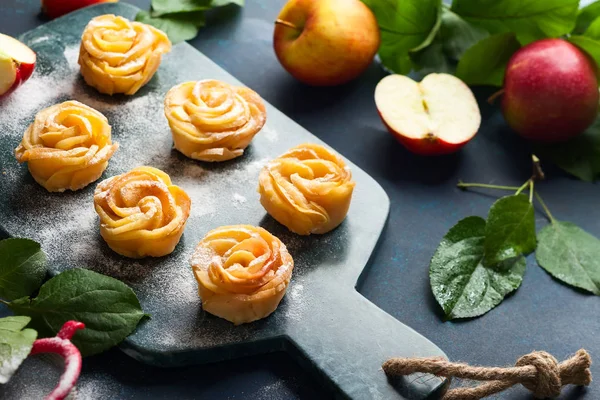 Apple Rose mini tarts