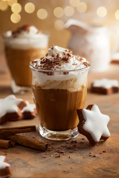 Coffee shake for Christmas — Stock Photo, Image