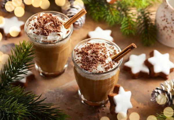 Coffee shake for Christmas — Stock Photo, Image