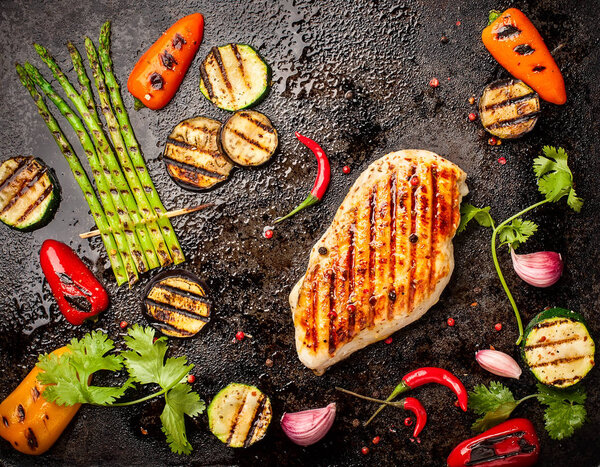 Острая куриная грудка
 