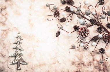 Vintage Noel arka plan 