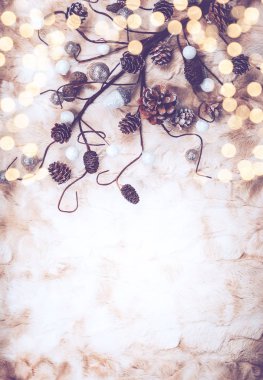 Vintage Noel arka plan 