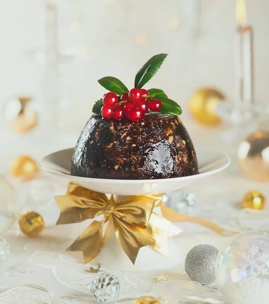 Christmas pudding for Christmas — Stock Photo, Image