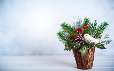 Noel ve yeni yıl natürmort