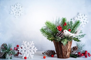 Noel ve yeni yıl natürmort