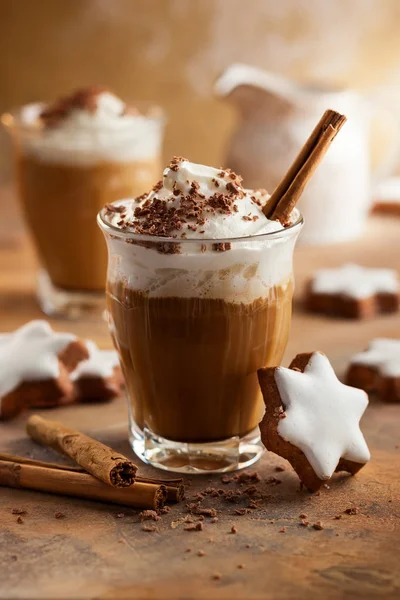 Coffee shake for Christmas — Stock Photo, Image