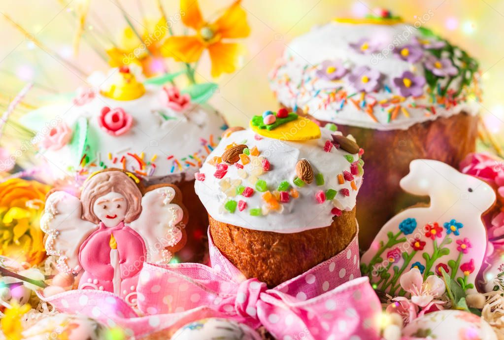 Spring Easter Cakes
