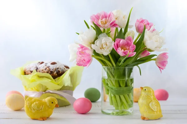 Easter table setting — Stock Photo, Image