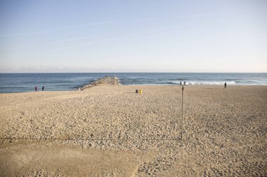 Barcelona'da Barceloneta beach