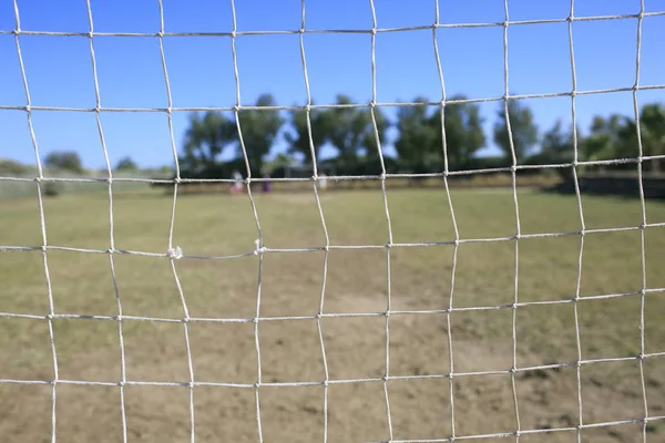 Yalnız goalfootball Puan edinildi — Stok fotoğraf