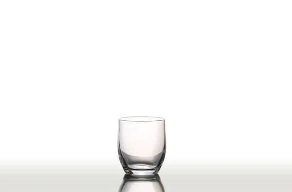 Isolated glass  and cup of water — Stock Photo, Image