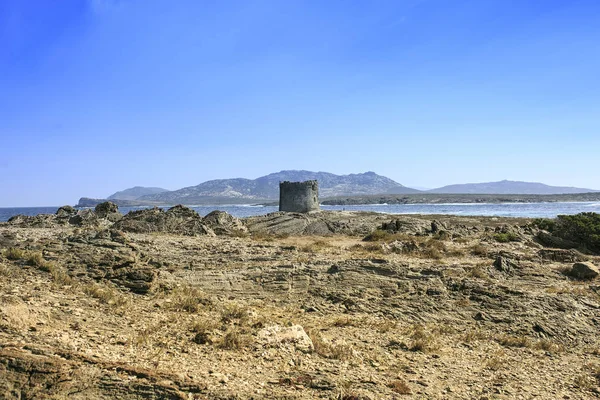 La pelosa Beach'te Sardunya Adası, İtalya