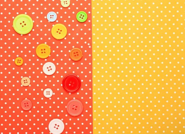 Кнопки з барвистим верхнім тлом — стокове фото