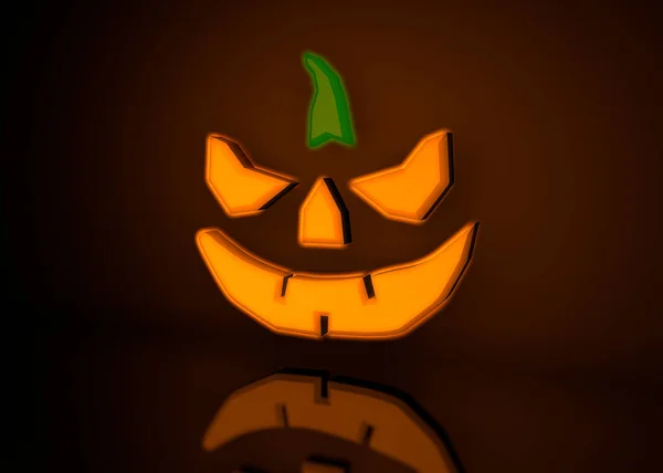 3d calabaza de renderizado para halloween —  Fotos de Stock