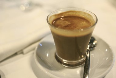 Sütlü kahve fincan