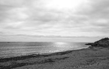 Tarragona sahili. İspanya'da sited