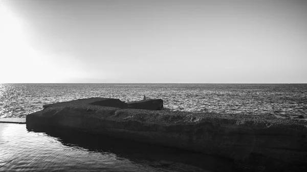 Moře krajina v Tenerife. Kanárské ostrovy — Stock fotografie