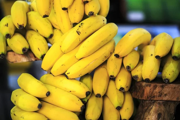 Group of Canarian islands bananas. — Stock Photo, Image