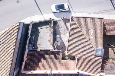 Havadan ev görünümü