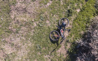 Havadan bisiklet görünümü