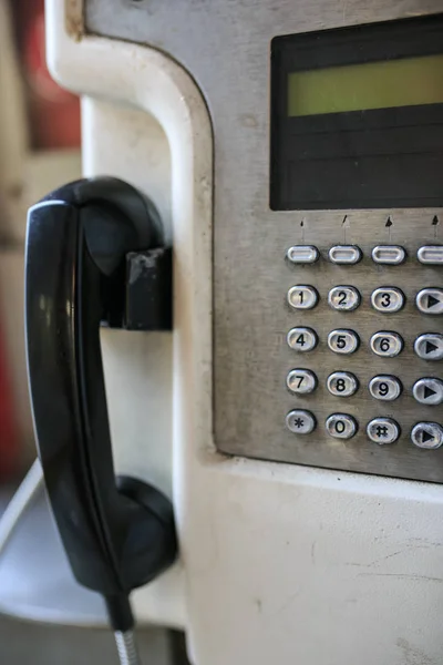 Gamla Publika Telefon Konsol England — Stockfoto