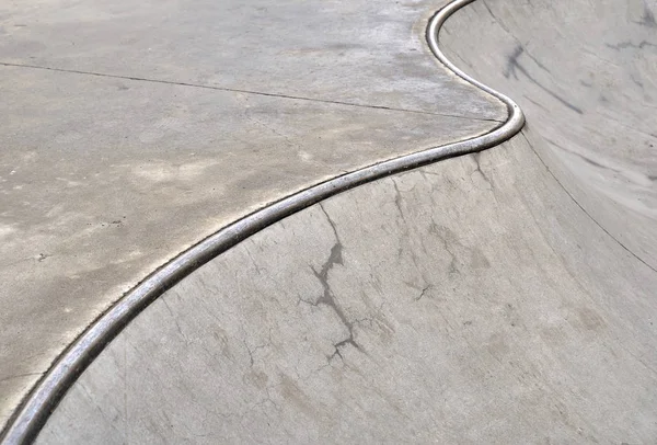 Concrete skate court in the street — 스톡 사진